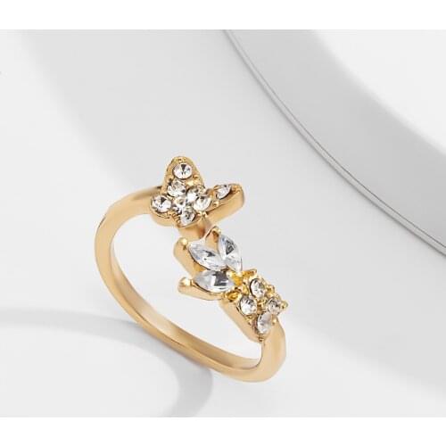 Кольца с кристаллами JINGZHAI China At AliExpress