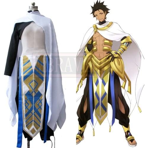 Fate/Prototype Fate/Grand Order FGO Ramesses Ⅱ Ozymandias Cosplay Costume Halloween Christmas Party Uniform Costom Made Any Size
