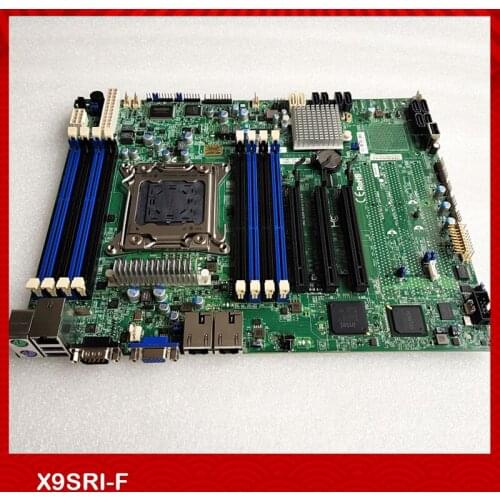 Single Channel Server Motherboard For Supermicro for X9SRI-F LGA2011 Support E5-1600 Perfect Test, Good Quality