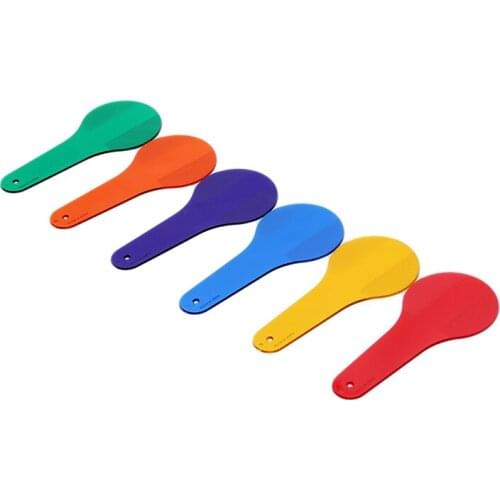 Tablets Children Learn Early Color Toys 6pcs Six Color 6 Pieces Kindergarten Montessori Teaching Aids