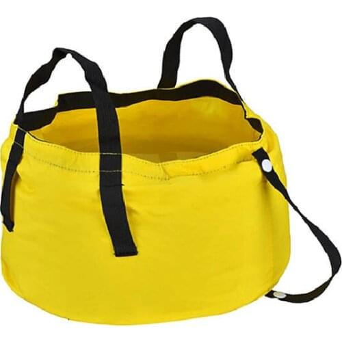 12L Folding Basin Portable Travel Foot Soaking Bag Foldable Bucket Foot Wash Basin Travel Vegetable and Fruit Washing Basin