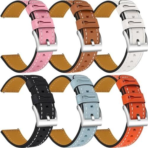 Genuine Leather Watch Band Strap Bracelet For Fitbit Versa/Versa 2/Versa Lite Smart Watch Wristband Vintage Leather Sports Strap