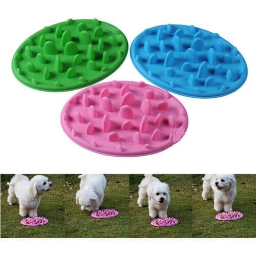 Silicone Pet Bowl Dog Cat Slow Eating Feeding Food Bowls Portable Puppy Feeder Puzzle Bowls Dishes Anti Choke Food Container