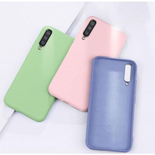 Liquid Silicone Case for Samsung Galaxy A50 A 50 Soft TPU Case for Samsung A10 A20 A30 A40 A60 A70 A 10 20 70 Fundas Cover Coque