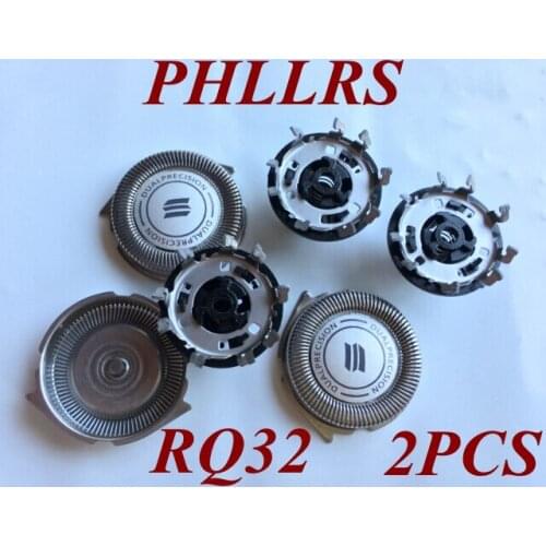 2Pcs RQ32 razor blade replace Head for PHILIPS Shaver RQ11 RQ12 RQ10 RQ1131 RQ1141 RQ1145 RQ1150X RQ1160X RQ1180X RQ1185 RQ1190