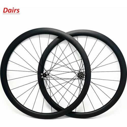700c carbon road disc wheels 38x25mm tubeless D411SB/D412SB 100x15(12) 142x12 thru axle pillar 1420 spokes road bike wheels