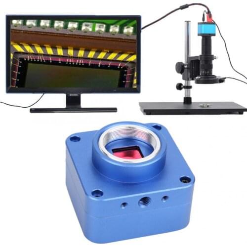 12MP USB Microscope Camera Industrial Electronic Digital Video Microscope Camera C-Mount 100-240V Digital Microscope
