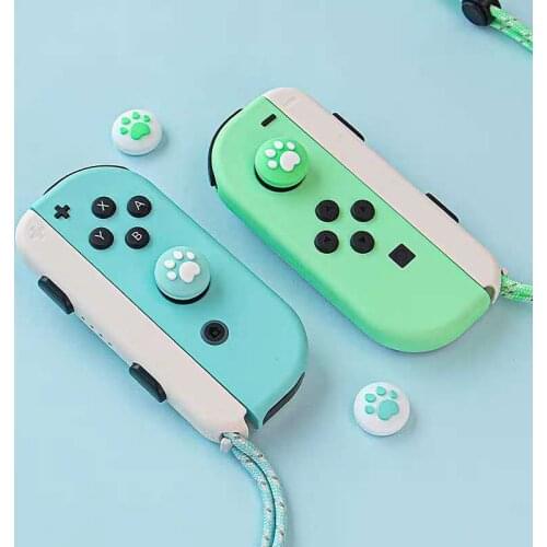 10pcs Joystick Cover Cute Girl Sakura Nintend Thumb Stick Grip Cap ThumbStick For Nintend Switch Lite NS JoyCon Controller Game