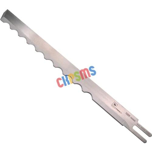 12PCS EASTMAN HSS WAVE EDGE CUTTING MACHINE KNIVES 10" 10EW #10EW-STRONG H-HSS-5A