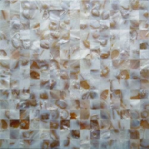 Seamless dapple freshwater mother of pearl mosaic tile for home decoration wall tile backsplash 1 square meter/lot AL064