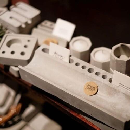 Concrete Molds for Pen Holder Silicone Container Molds Phone Holder Molds Cement rack mould