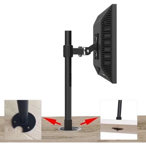 BL-LK320/40 Desktop Grommet Mount 10-24 inch LCD LED Monitor Holder Table Grommet TV Mount Bracket