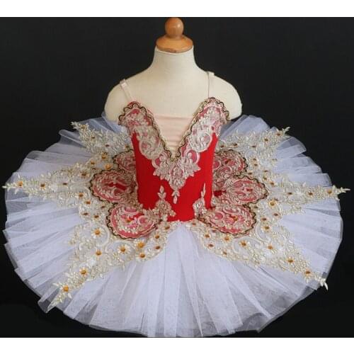Childrens professional ballet skirt Sleeping Beauty girls' performance dress Little Swan Tutu Skirt organization performance