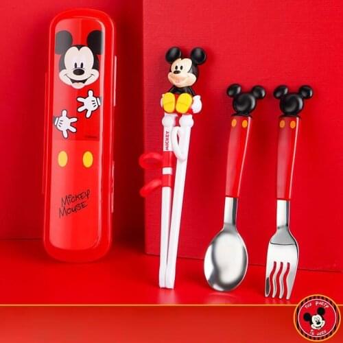 Disney Kids Chopsticks, Spoon and Fork Tableware Set