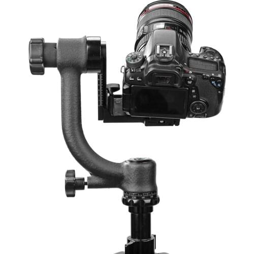 Photography Gimbal Tripod Head Monopod Aluminum Alloy Telephoto Lens Bird Head for Professional Photography Supplies