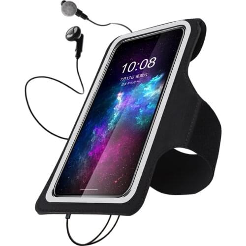 HAISSKY Universal Sports Armbands Running Bag Fitness GYM Belt On Hand Arm Band Case Touch Screen Mobile Phone Pouch For iPhone