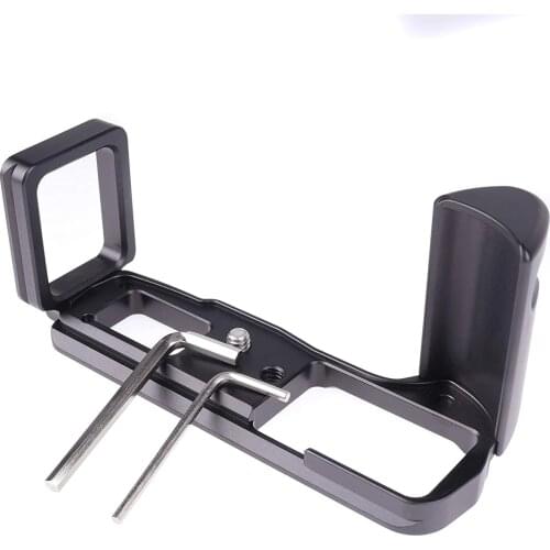 Camera QR Plate Hand Grip Quick Release Plate Vertical Bracket for Olympus OM-D E-M10 Mark IV
