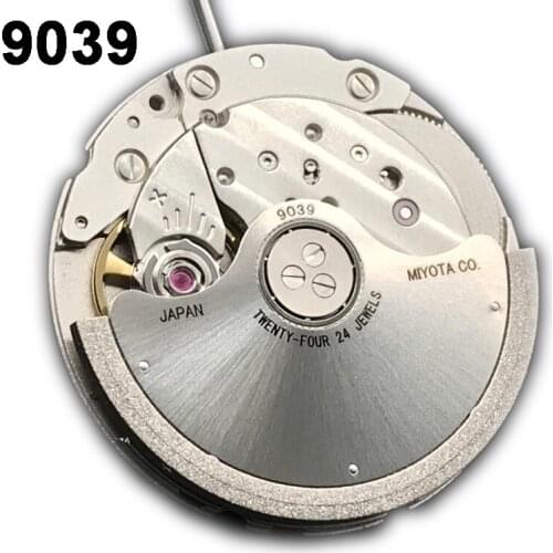 MIYOTA Japan 24 Jewels 9039 Skeleton Mechanical Watch Movement High Quality Brand Clock Automatic Mechanism 3 o'clock Wach Parts