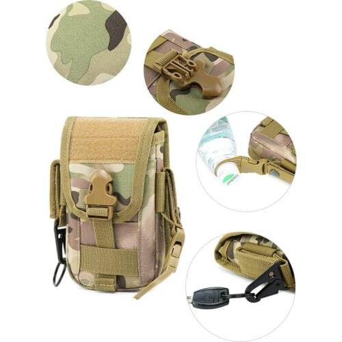 Men Coin Purse Camouflage Changing Bag Casual Multifunctional Portable Change Storage Bags Male Oxford Card Package