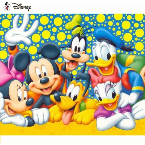 Disney 5D Diamond Embroidery Needlework Kit "Cartoon Mickey Mouse" Diy Diamond Painting Cross Stitch Home Decoration Gift A30969