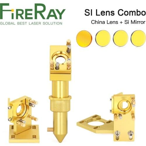 Fireray CO2 Laser Head Set for 2030 4060 K40 K Series Laser Engraving Cutting Machine