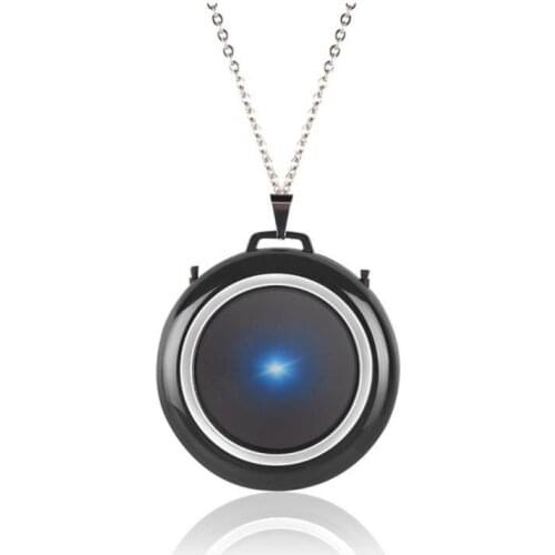 Negative Ion Air Purifier Necklace Air Purifier Air Freshener Cleaner Dust Cigarette Smoke Remover Deodorant Mini Purifier