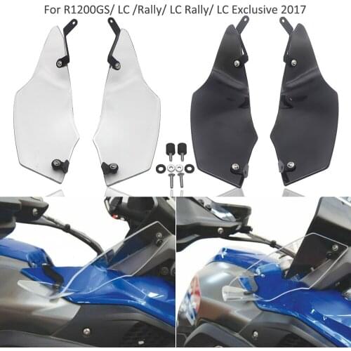 Wind Deflector Pair Windshield Handguard Cover Side Panels For BMW R1200GS R1250GS LC Rally Exclusive 2017/Rallye 2018/HP 2019