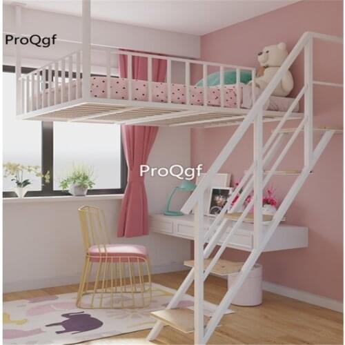 Prodgf 1Pcs A Set 150*200cm Suspended Loft Bed with Ladder