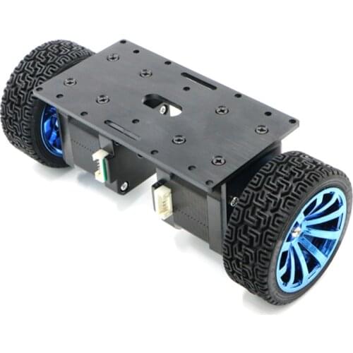 Self balancing car Smart car chassis Balance car DIY kit Stepping version Without encoder