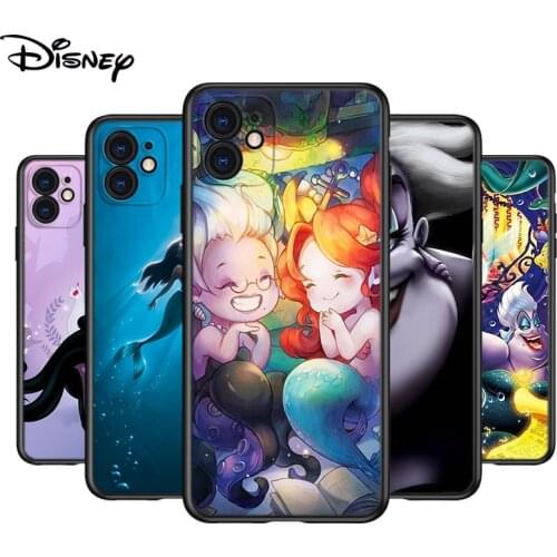 Silicone Cover Ursula The Little Mermaid For Apple IPhone 12 Mini 11 Pro XS MAX XR X 8 7 6S 6 Plus 5S SE Phone Case