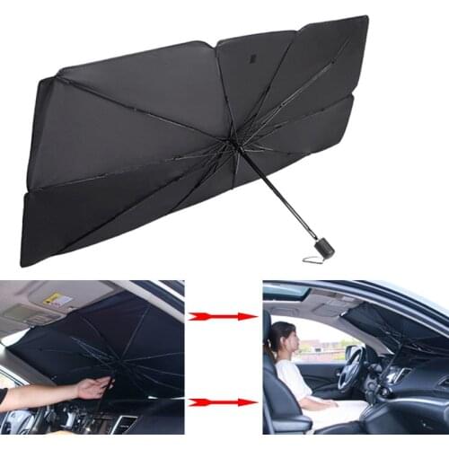 Car Sun Shade Protector Parasol Auto Front Window Sunshade Covers Interior Windshield Cover Protection Windscreen Accessories