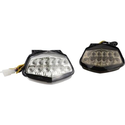 Rear Tail Light Brake Turn Signals Integrated LED Light For Kawasaki Ninja 250 250R EX250 2008-2012
