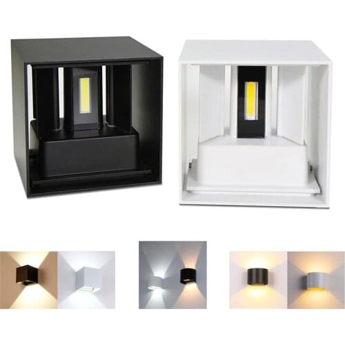 12W LED Home Wall Lamp Sconce Light Fixture Waterproof For Stair Study Living Room Bathroom Bedroom Decor