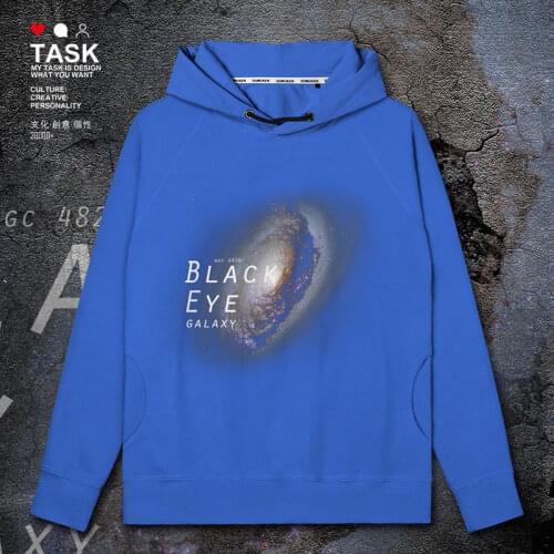 Black Eye Galaxy Messier 64 spiral galaxy mens hoodies new sports long sleeve Sportswear winter men sporting autumn clothes