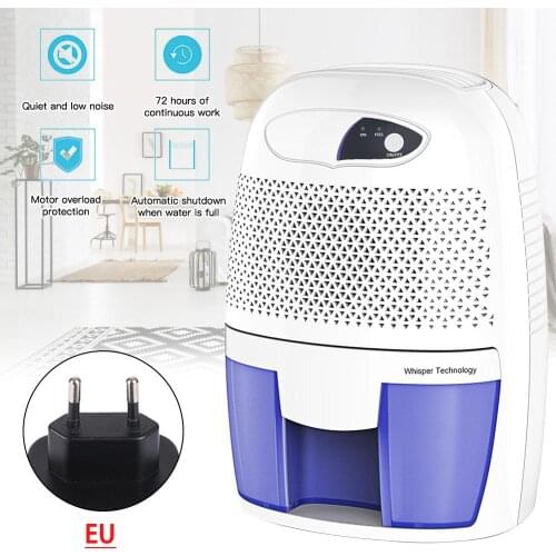 Ultra-mini Semiconductor Dehumidifier Desiccant Moisture Absorbing Air Dryer 500ml For Home Wardrobe