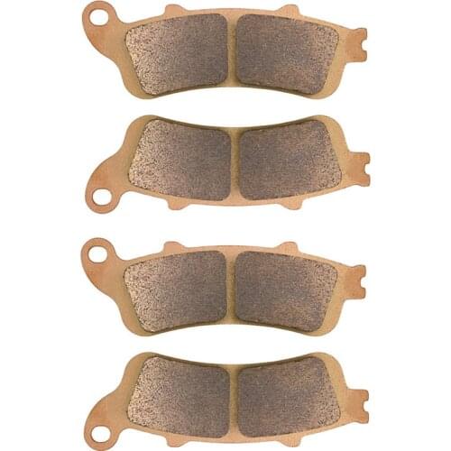 Motorcycle Parts Front Brake Pads Kit For HONDA VFR800 VFR 800 Interceptor 1998-2005 Copper Based Sintered
