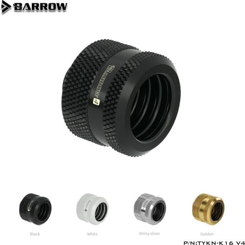 Barrow G1/4" 16mm Rigid Tube Joint Fitting Connector TYKN-K16 v4