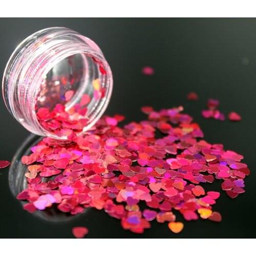 1Box DIY Rose Red Heart Shape Cute Nail Polish Pink Violet Soak Off UV Gel Polish Glue Lacquer Manicure Nail Art Varnish Tool