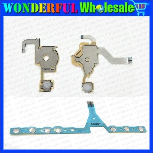 10sets Direction Cross Button Left Key Volume Right Keypad Flex Cable for Sony PSP 3000