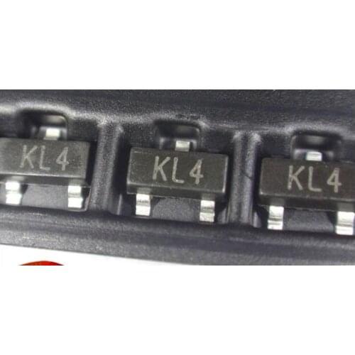100PCS/LOT SMT triode BAT54S KL4 screen SOT23