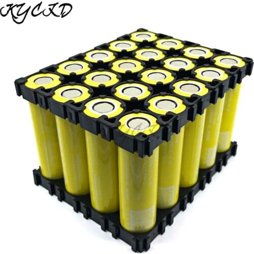 20/50PCS 4x5 18650 DIY Battery Box Case Pack Splicing Bracket Lithium Battery Holder Bracket 18650 Spacer Assembly Group Module