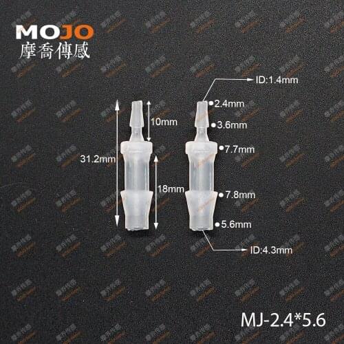 2020 Free shipping MJ-S2.4x5.6 1 Reducing StraIght type barbed water fitting connectors (10pcs/lots)