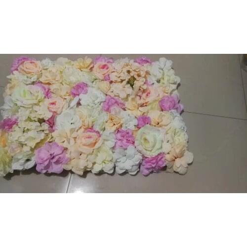 40*60cm Silk Artificial Flower Wall Wedding Party Backdrop Home Decoration Flower Panel Shop Window Diaplay Flower Background