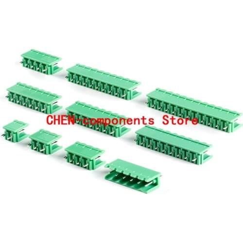 5pcs KF2EDGV-5.08-2/3/4/5/6/7-12P straight pin socket 5.08mm pitch pluggable terminal block