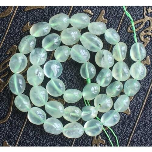 6-9mm Natural Green Garnet Irregular beads 15" Wholesale For DIY Jewellery Free Shipping