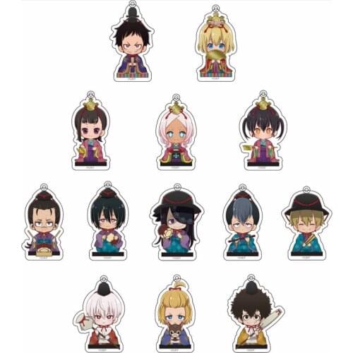 Anime Enn Enn No Shouboutai Fire Force Shinra Kusakabe Bags Pendant Acrylic Keychain Keyring Fashion Decor Collection Cartoon