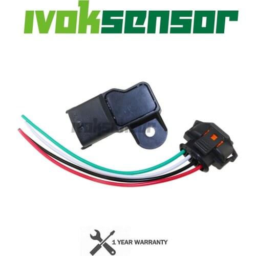 Boost Pressure MAP Sensor For ALFA ROMEO FIAT Mito 500 C L X ALBEA BRAVA BRAVO I II DOBLO 0.9 1.2 1.4 1.6 46553045 55219296