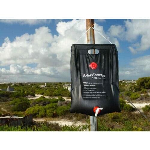 Shower Bag Foldable Solar Energy Heated Camp PVC Water Bag Outdoor Camping Travel Hiking Climbing BBQ Picnic Water Storage 20L