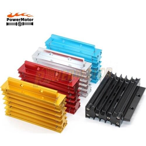 Pit Dirt Bike CNC Cooling Radiator Oil Cooler Kit Aluminum Alloy Oil Cooler Kit For 110CC-150CC ATV LIFAN 110 125CC CRF Monkey B