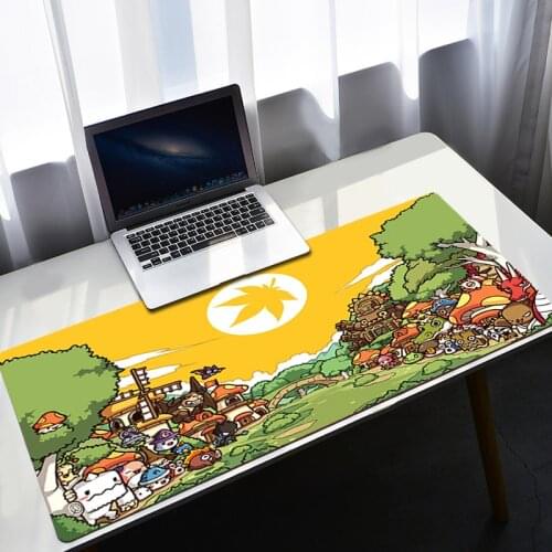 Gaming Keyboard Mouse Pad Kawaii Diy Large Anime Mat Pc Accessories Gaming Big Mousepad Maplestory Desk Mause Mats Gamer Xxl